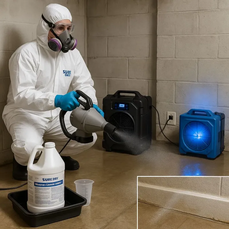Sanitization and Odor Removal process in Antioch, IL