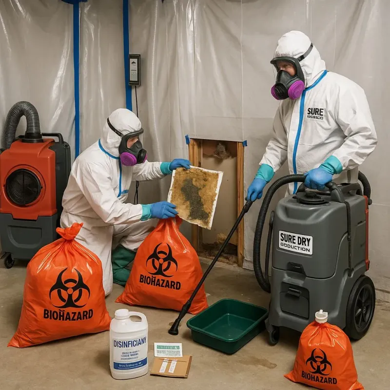 Contaminated Water Handling Protocols process in Antioch, IL