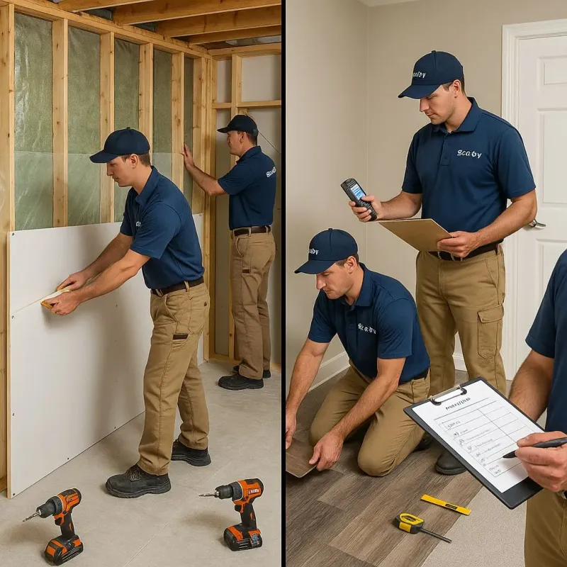 Repairs and Reconstruction process in Antioch, IL